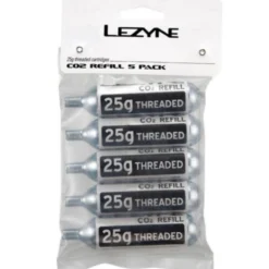 Lezyne Pompe Co2|Manutenzione*Bombolette CO2 25g Refill - 5 pezzi