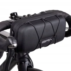 BRN Borse Anteriori Bici|Accessori*Borsa manubrio Hard-Shell Tank Bar L - Nero