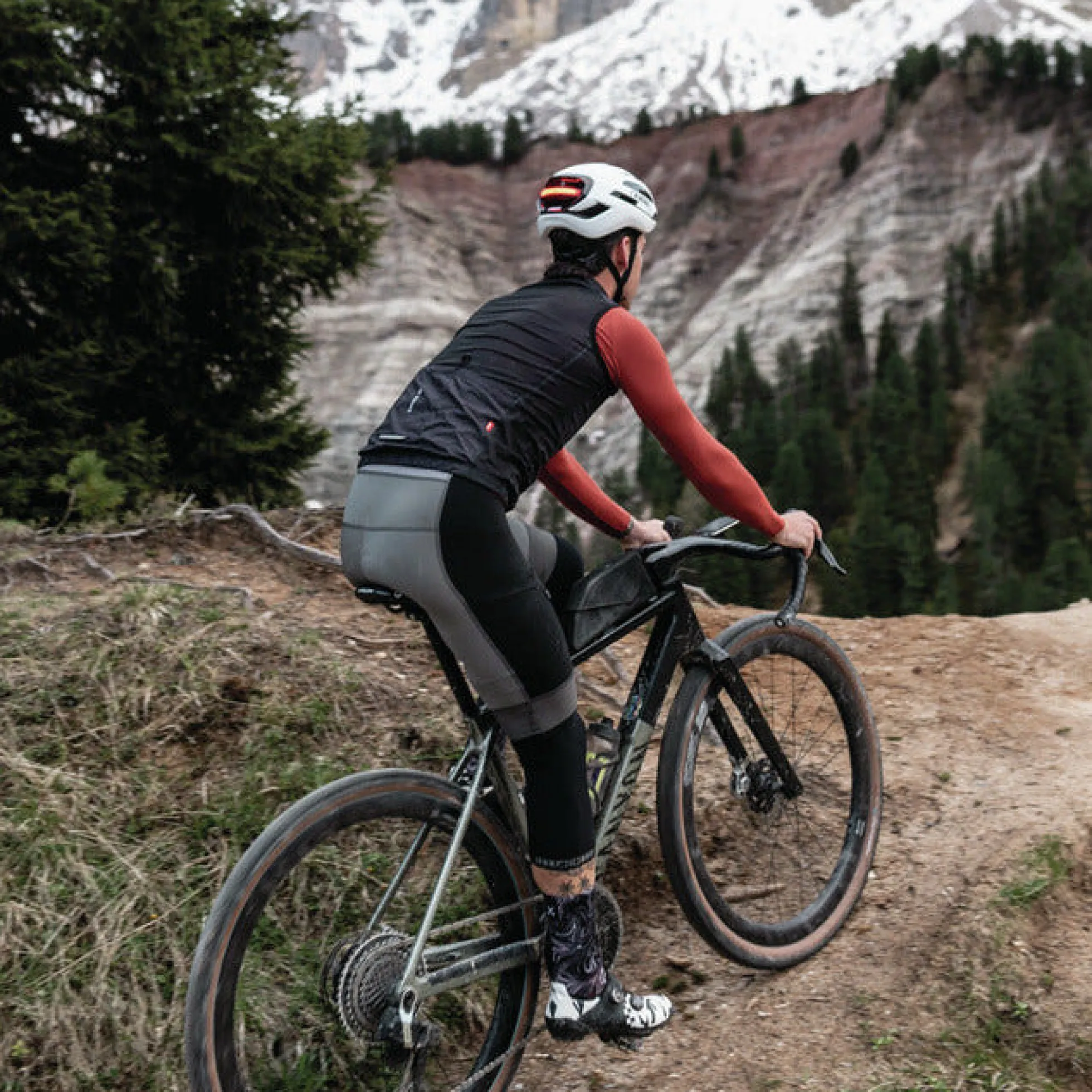 Casco Abus Taipan Led - Bianco