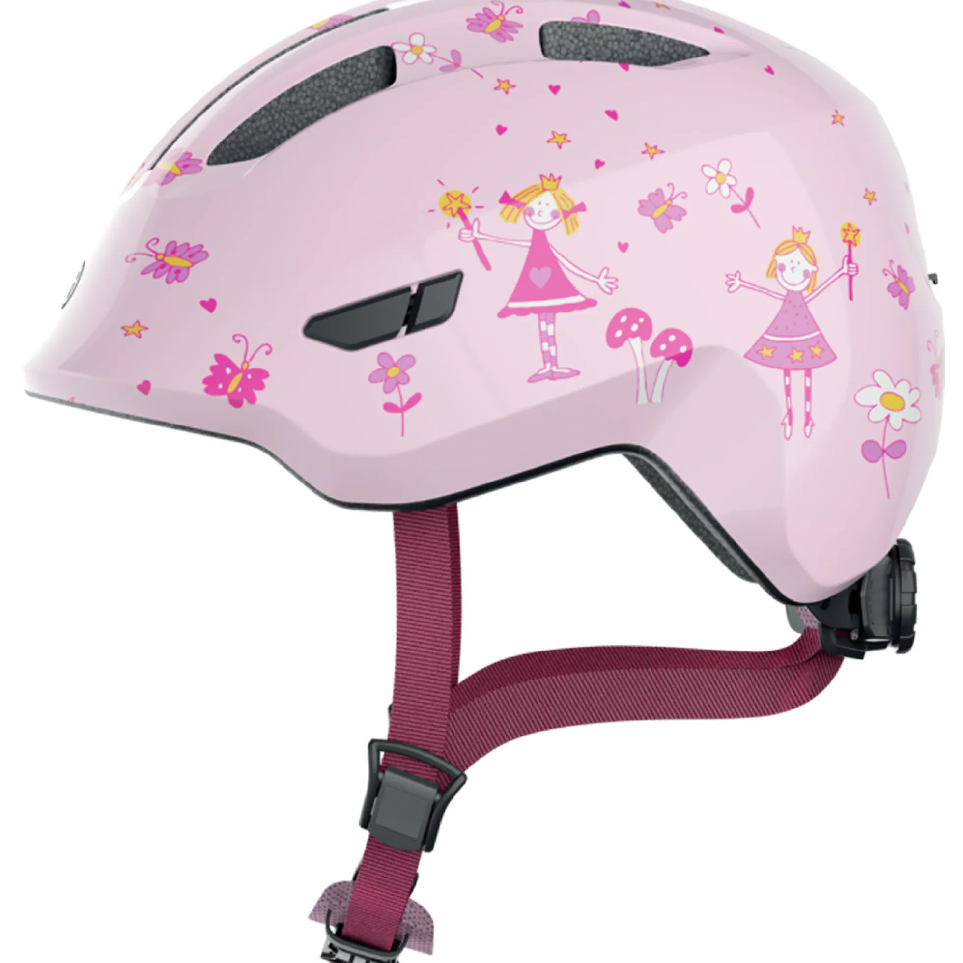 Casco bambino Abus Smiley 3.0 - Rose princess
