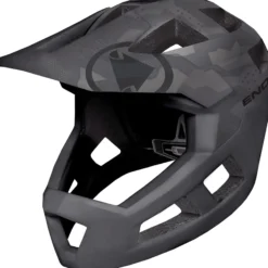 Casco bambino Endura Singletrack Full Face - Grigio camo