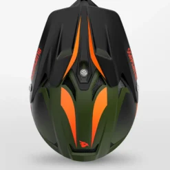 Casco Bluegrass Intox - Verde arancio