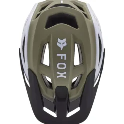 Casco Fox Speedframe Pro Greg Minnaar - Bianco verde