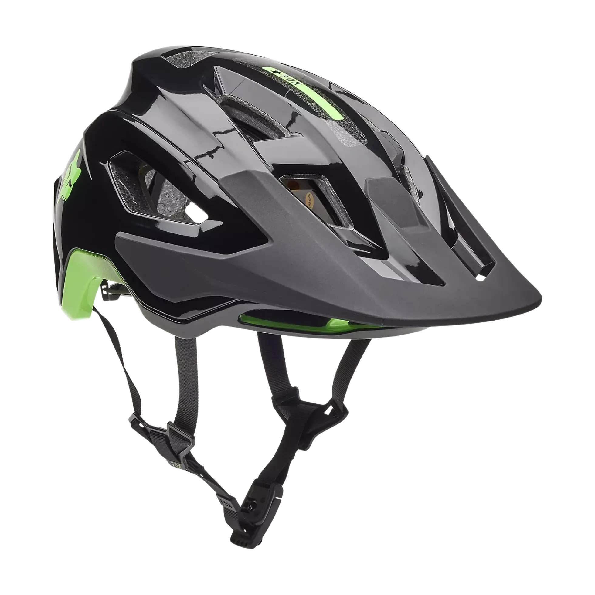 Casco Fox Speedframe Pro Mips 50th Anniversary - Nero verde