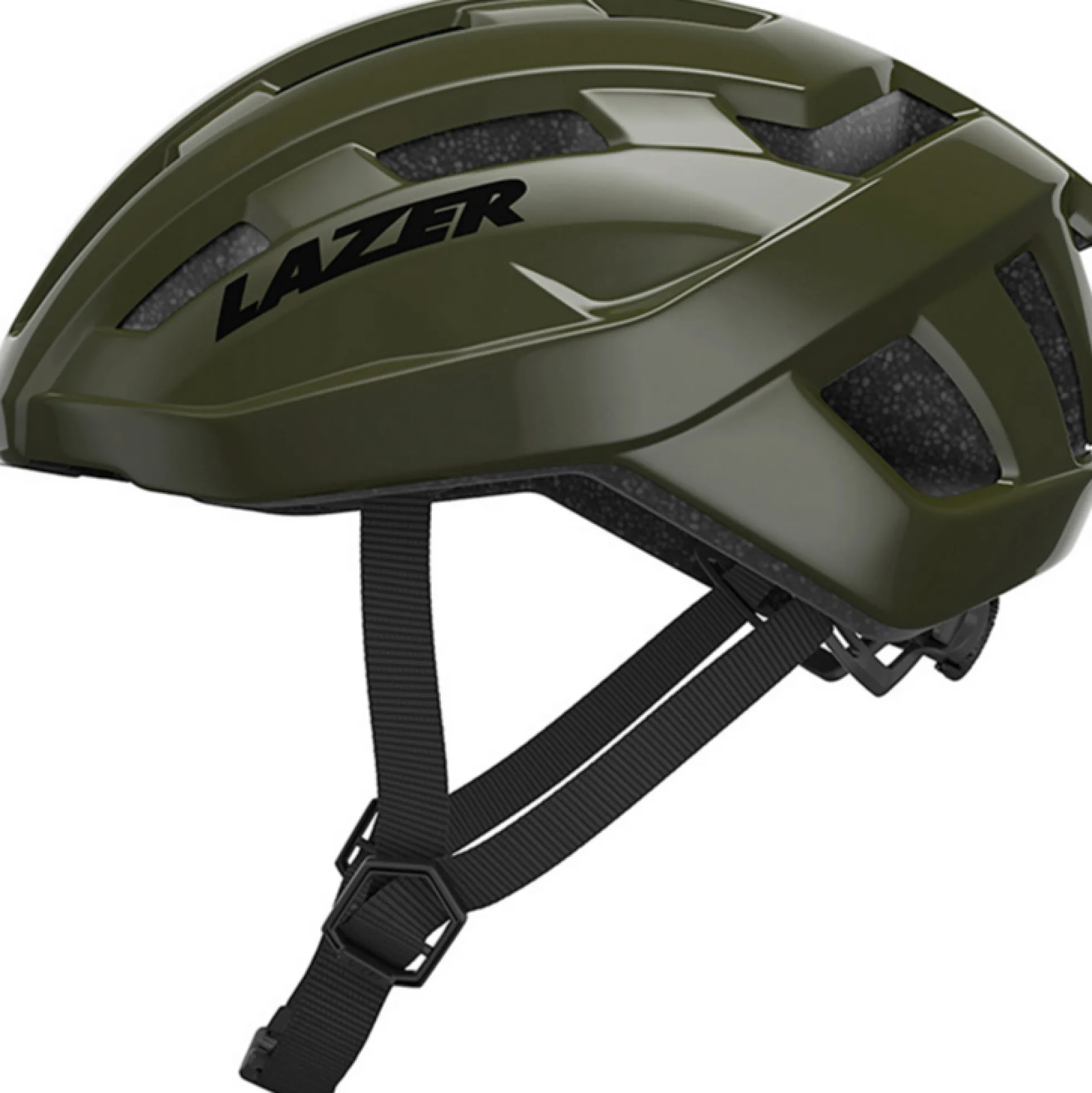 Casco Lazer Tempo KinetiCore - Verde scuro