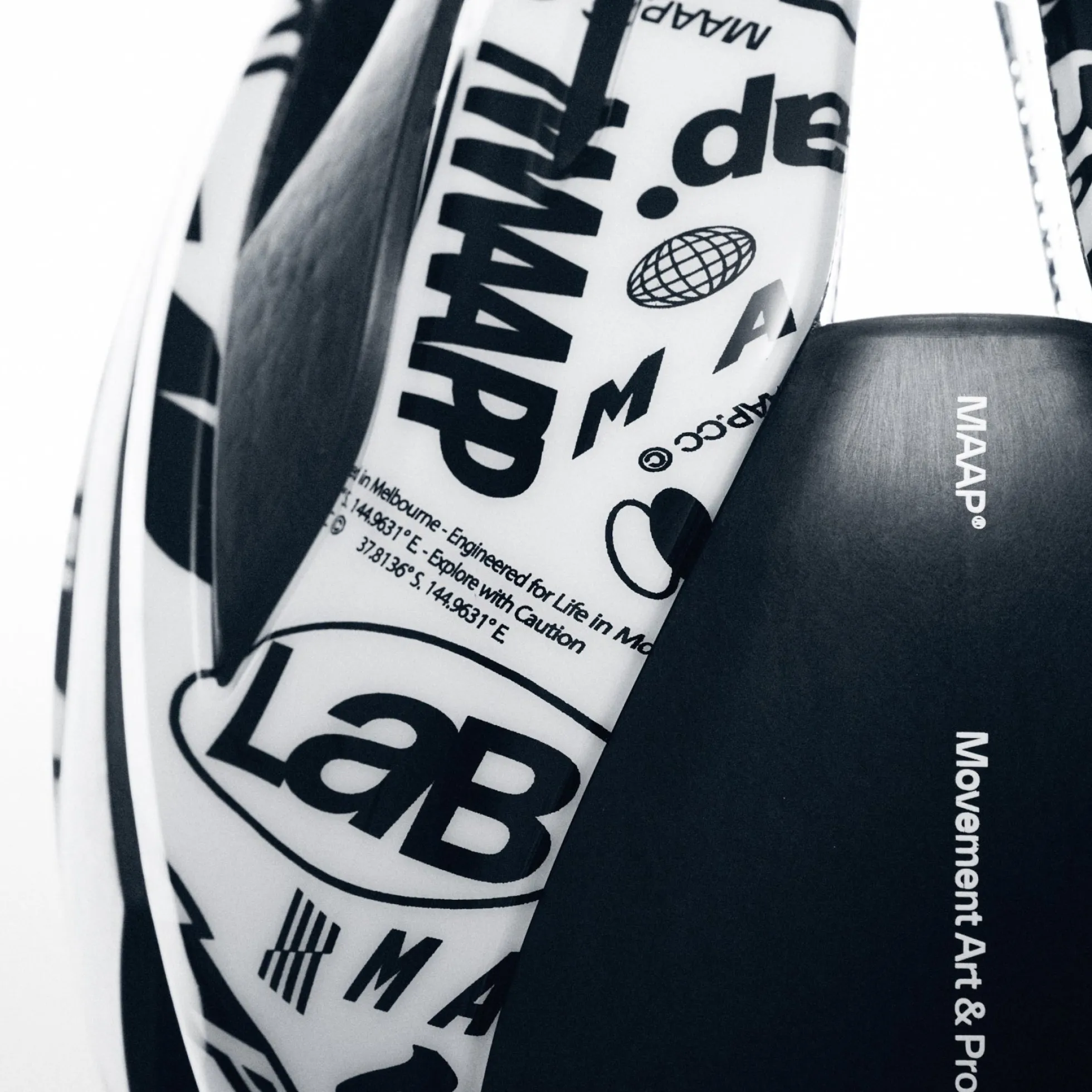 Casco MAAP x KASK Elemento CE - Monochrome
