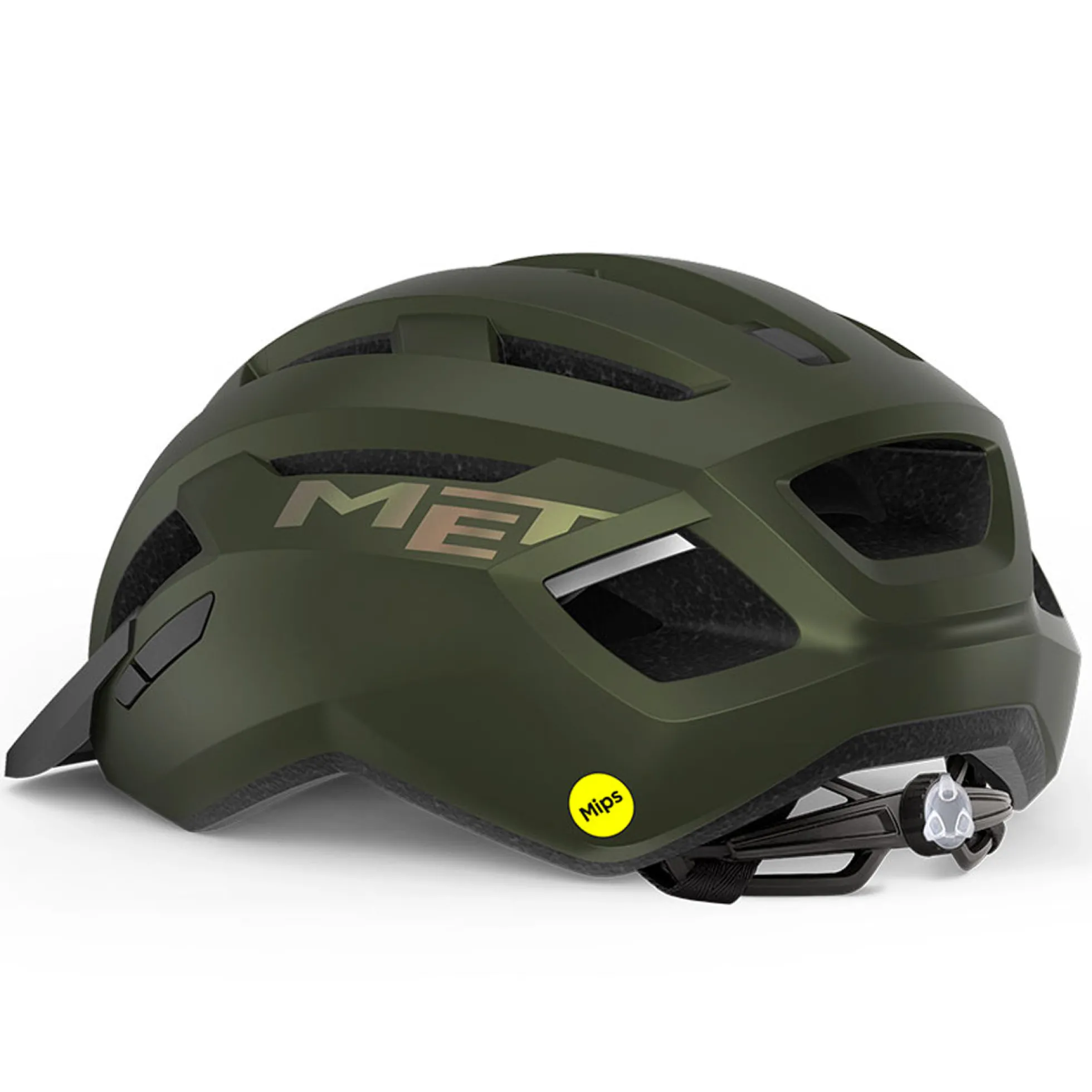 Casco Met Allroad Mips - Verde opaco
