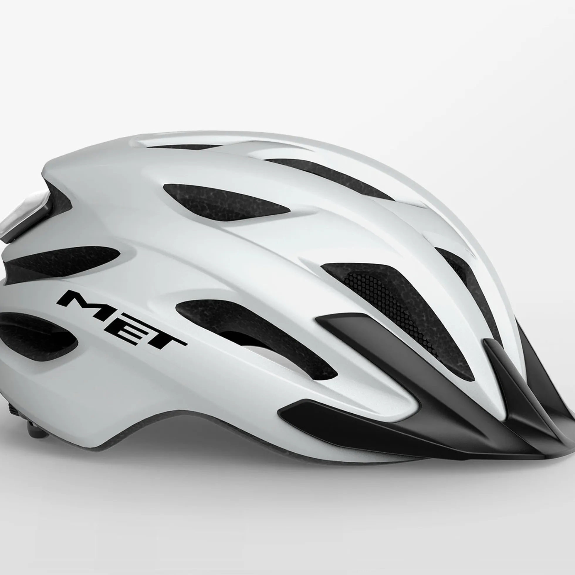 Casco Met Crossover - Bianco