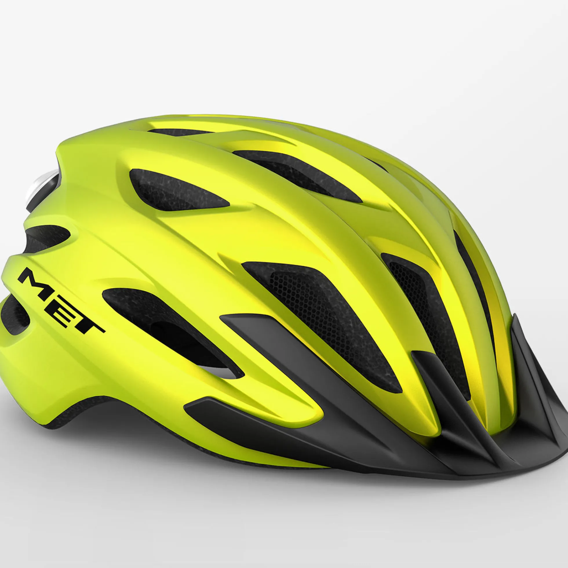Casco Met Crossover - Lime