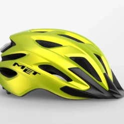 Casco Met Crossover - Lime
