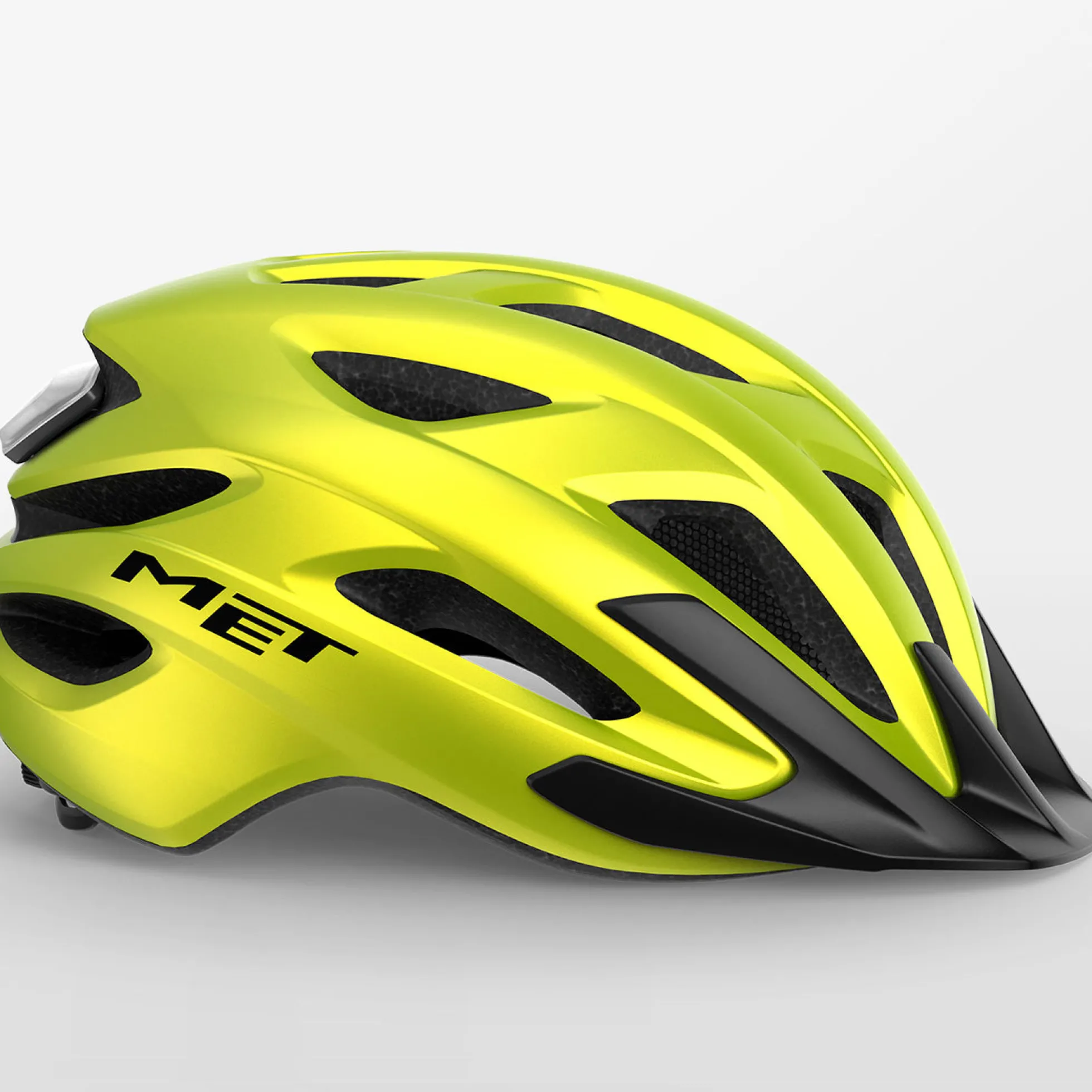 Casco Met Crossover - Lime