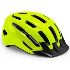 Casco Met Downtown - Giallo fluo