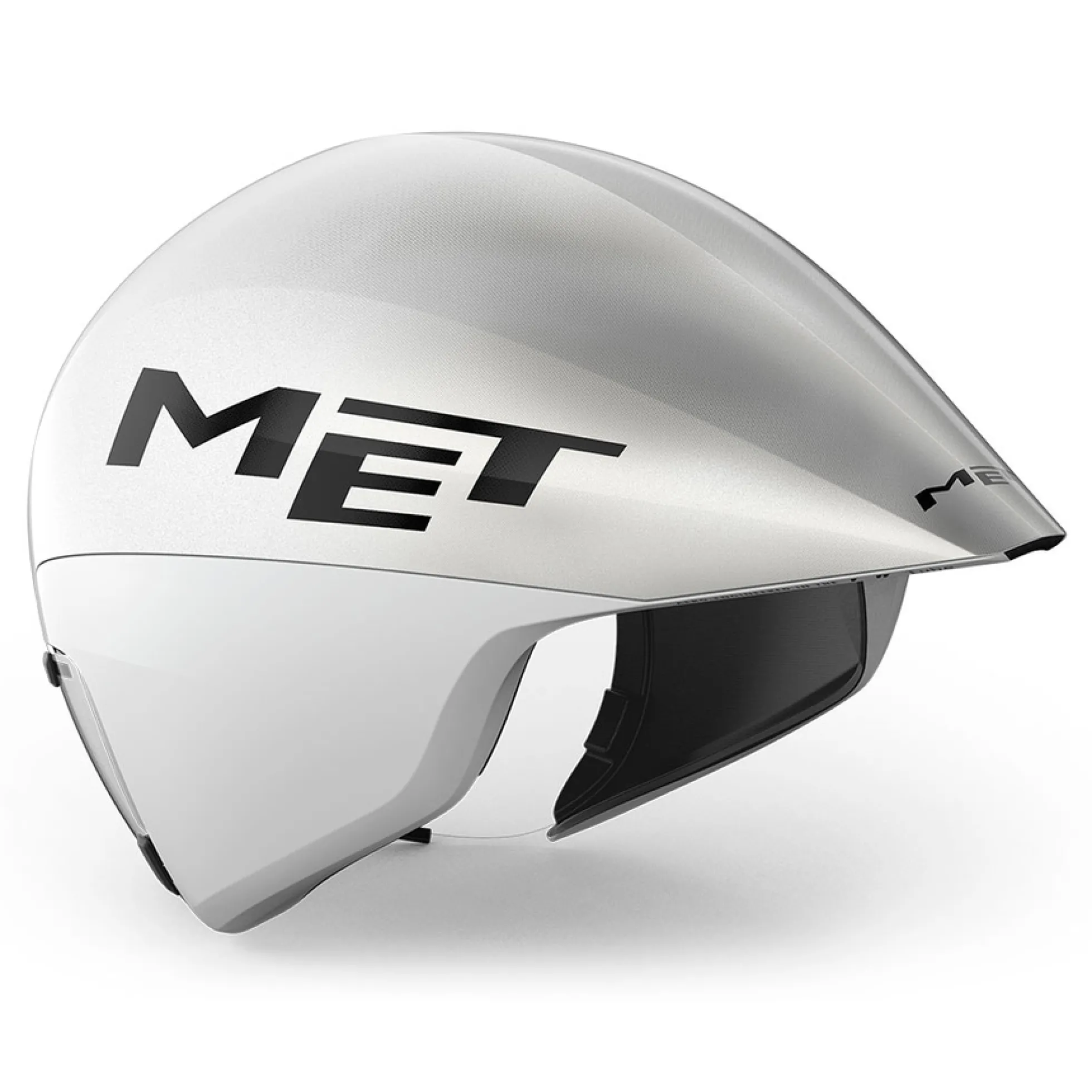 Casco Met Drone Wide Body 2 - Bianco