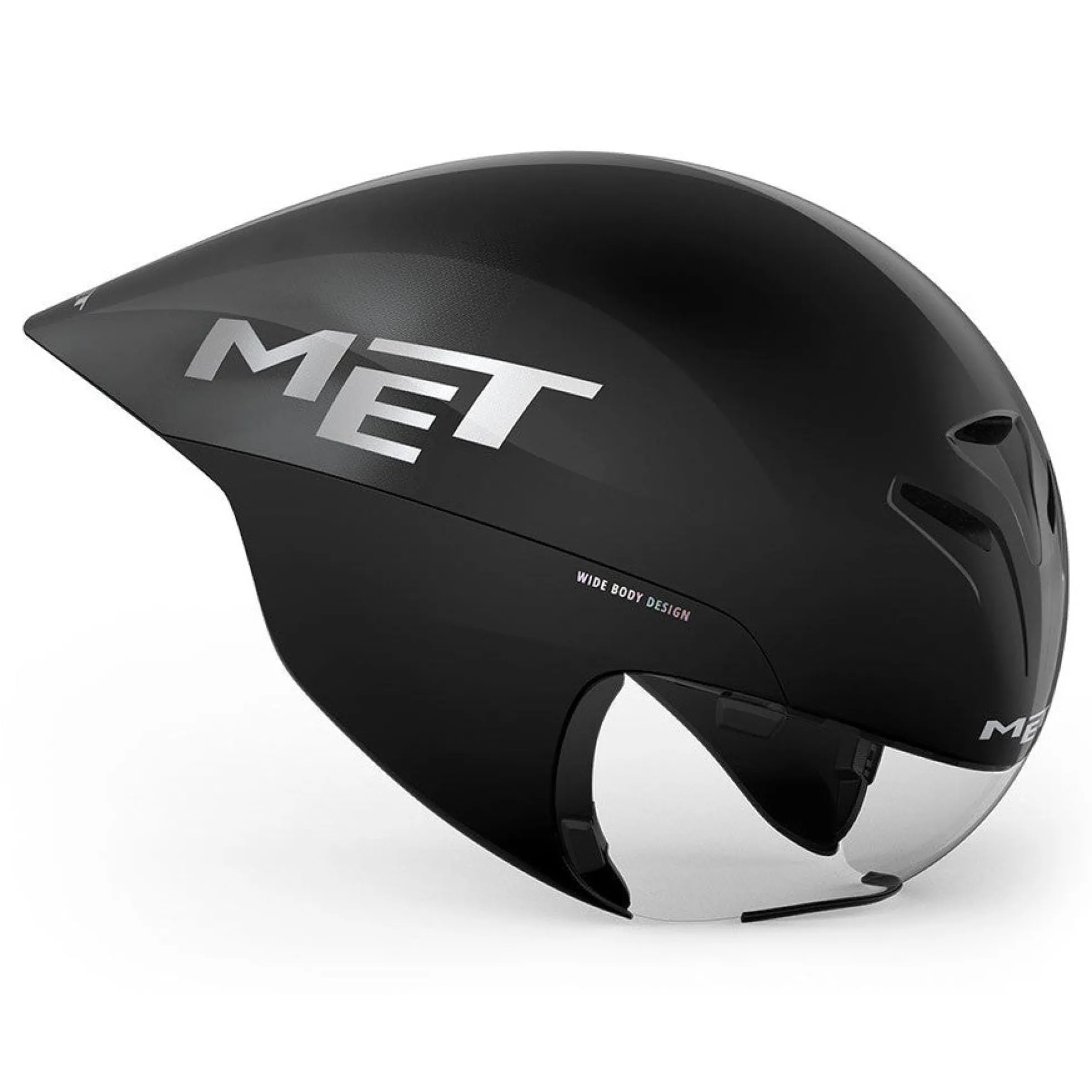 Casco Met Drone Wide Body 2 - Nero