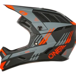 Casco O'neal Backflip Strike - Nero grigio