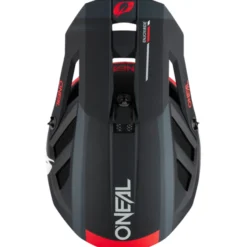 Casco O'neal Blade Polyacrylite Haze - Nero rosso