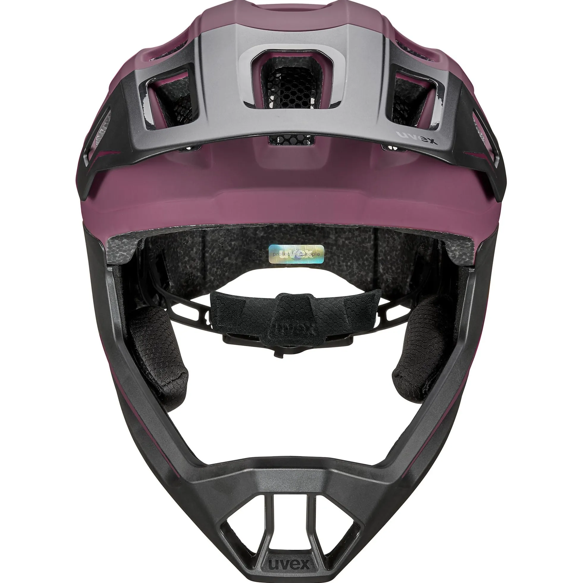 Casco Uvex React Junior Fullface - Viola
