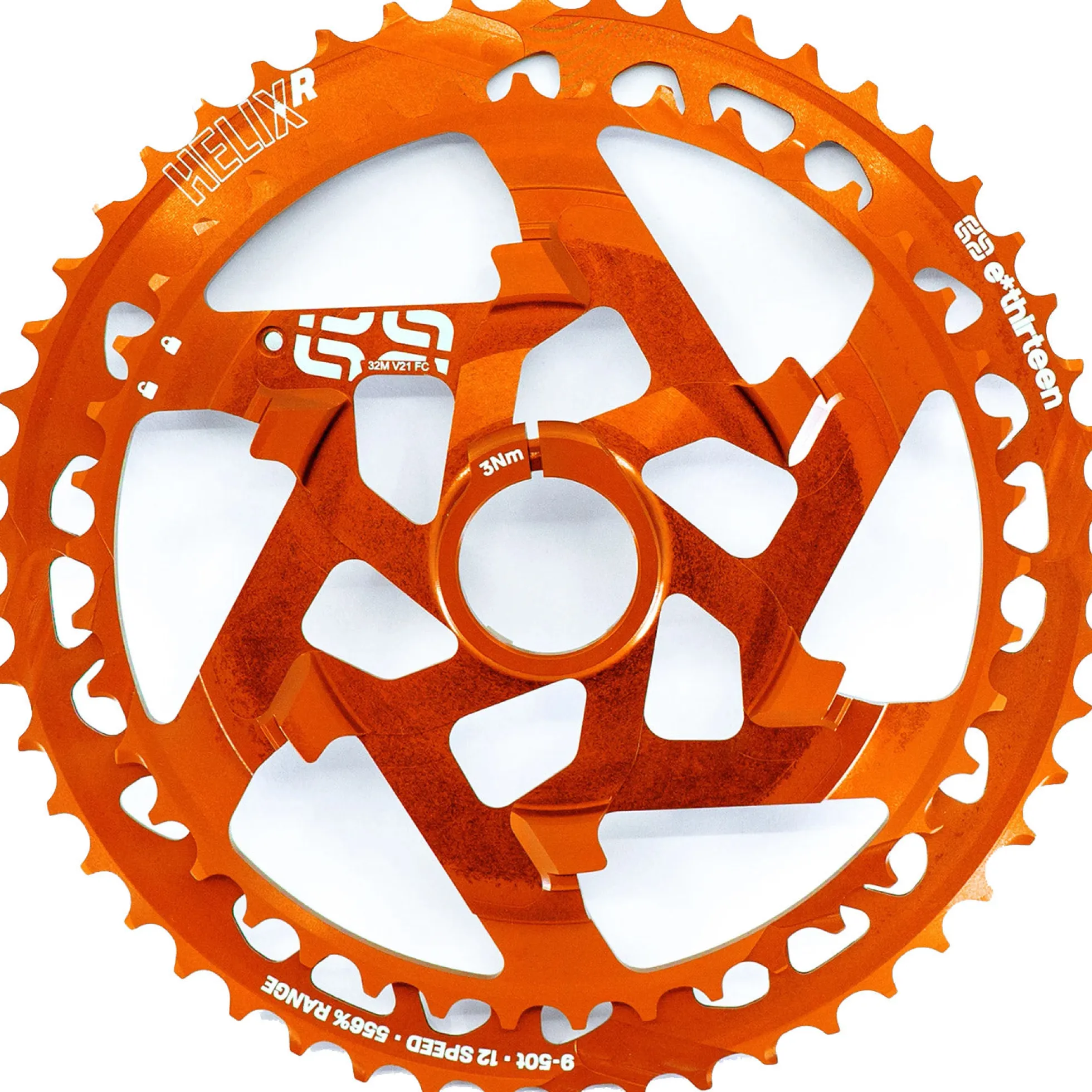 Cassetta ethirteen Helix R 9-50T 12v - Arancio
