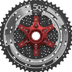 Cassetta SunRace MX8 Black Chrome - 11-50