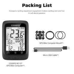 COOSPO Ciclocomputer Gps|Ciclocomputer*Ciclocomputer Gps BC107 -