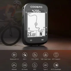 COOSPO Ciclocomputer Gps|Ciclocomputer*Ciclocomputer Gps CS500 -