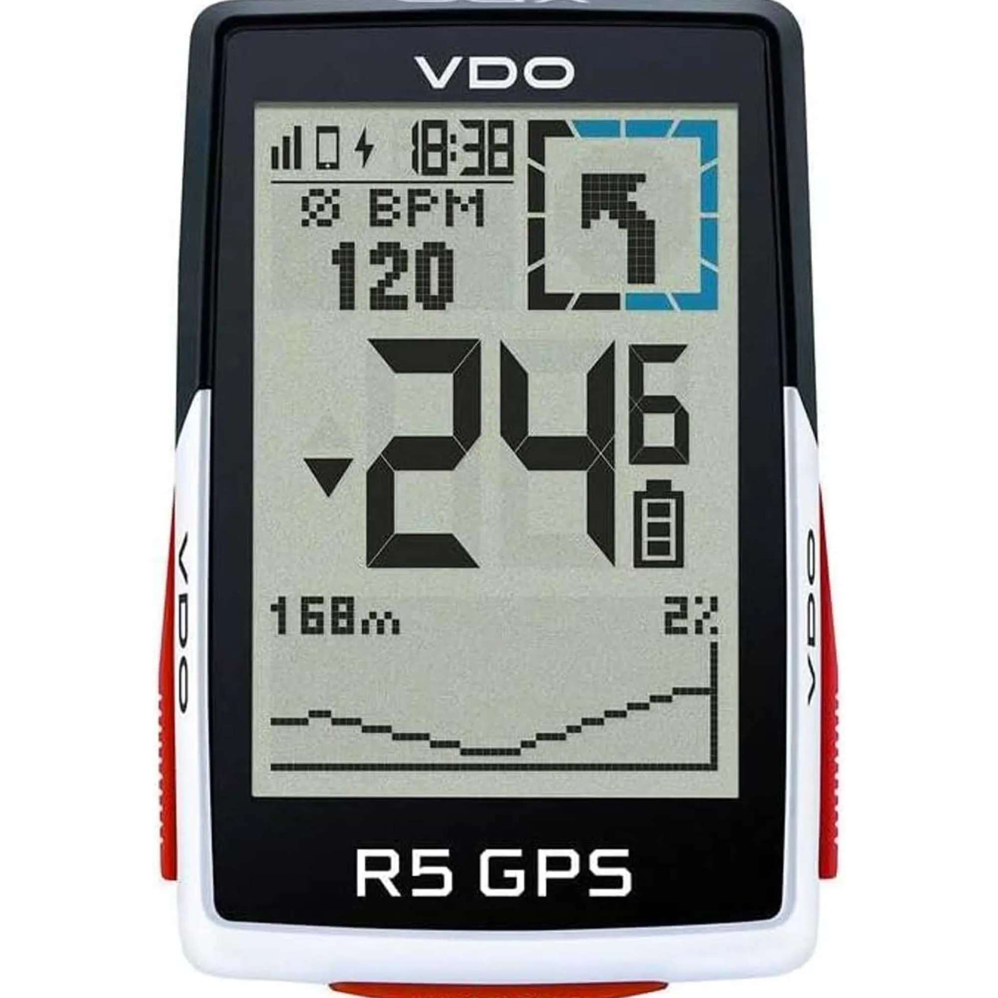 VDO Ciclocomputer|Accessori*Ciclocomputer R5 GPS