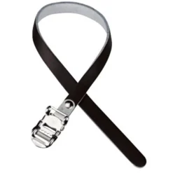 Cinghie per pedali Brn Leather - Nero