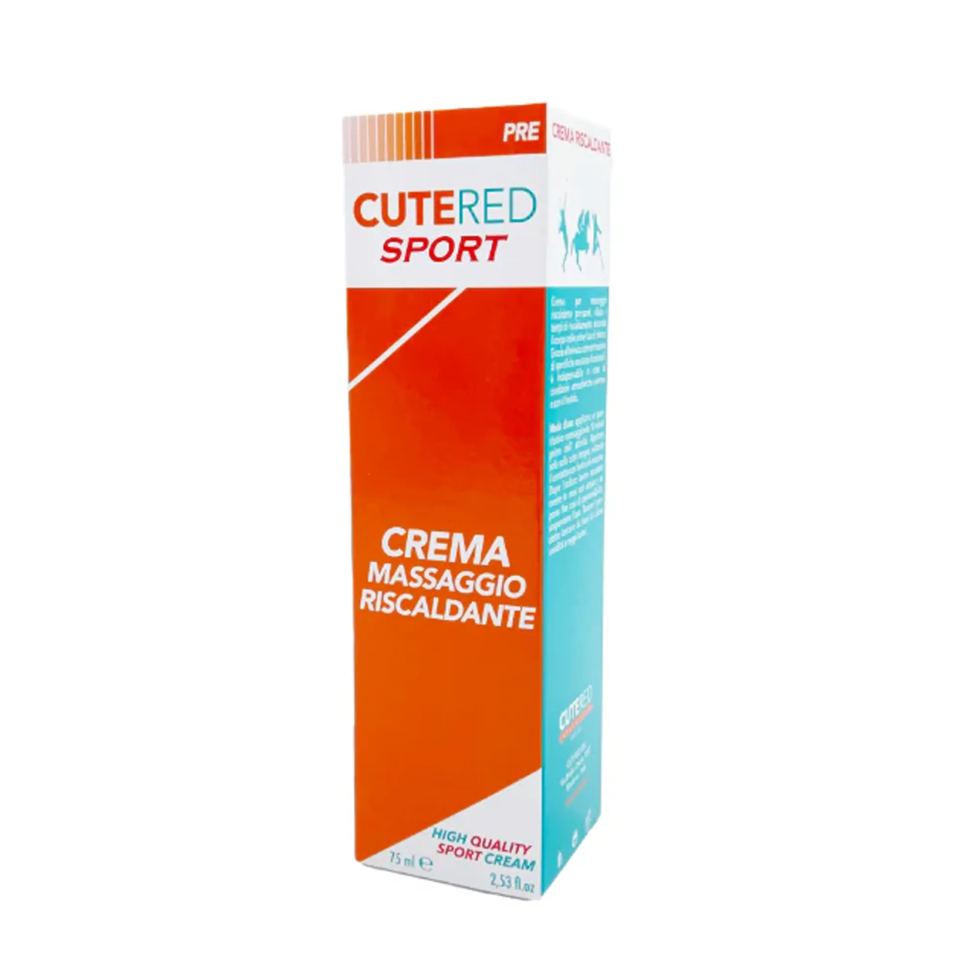 CuteRed Sport Pomate Riscaldanti*Crema Riscaldante Cutered - 75 ml