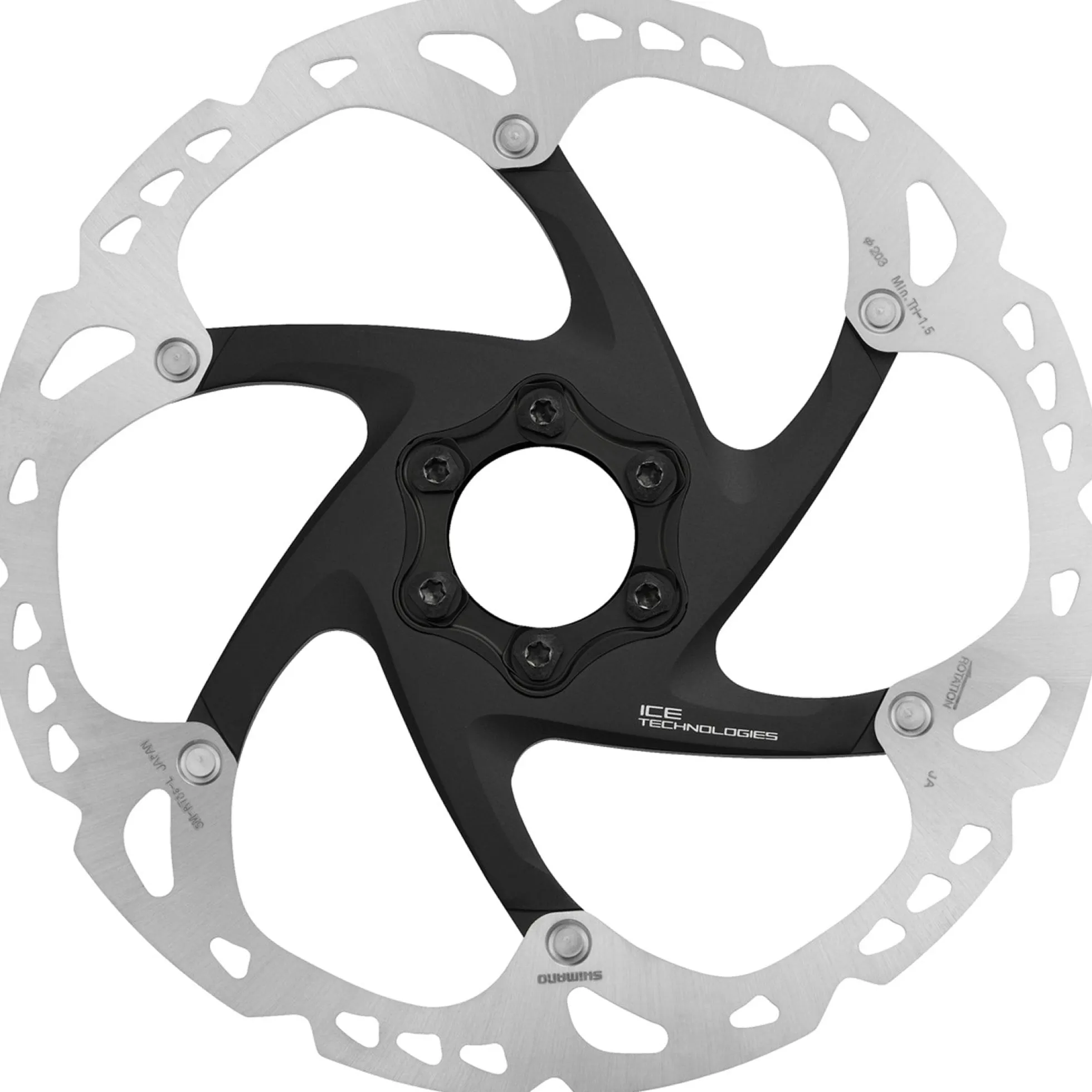 Disco Shimano 6-fori SM-RT86 Ice-Tech - 180mm
