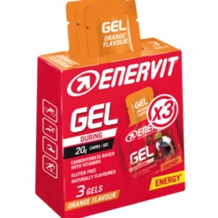 Enervit Gel Energetici*Gel Arancia Astuccio da 3