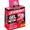 Enervit Gel Energetici*Gel Lampone con caffeina Astuccio da 3