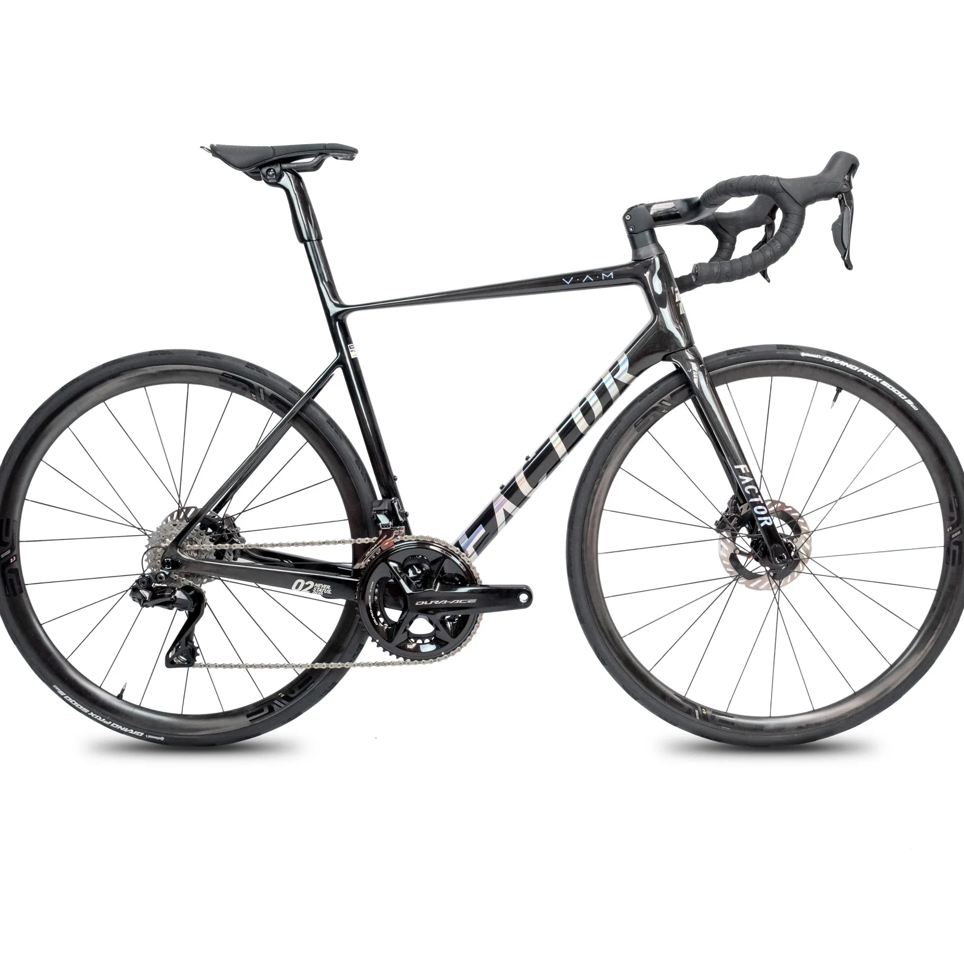 Factor O2 VAM Disc Dura-Ace Di2 Enve SES 2.3c - Nero
