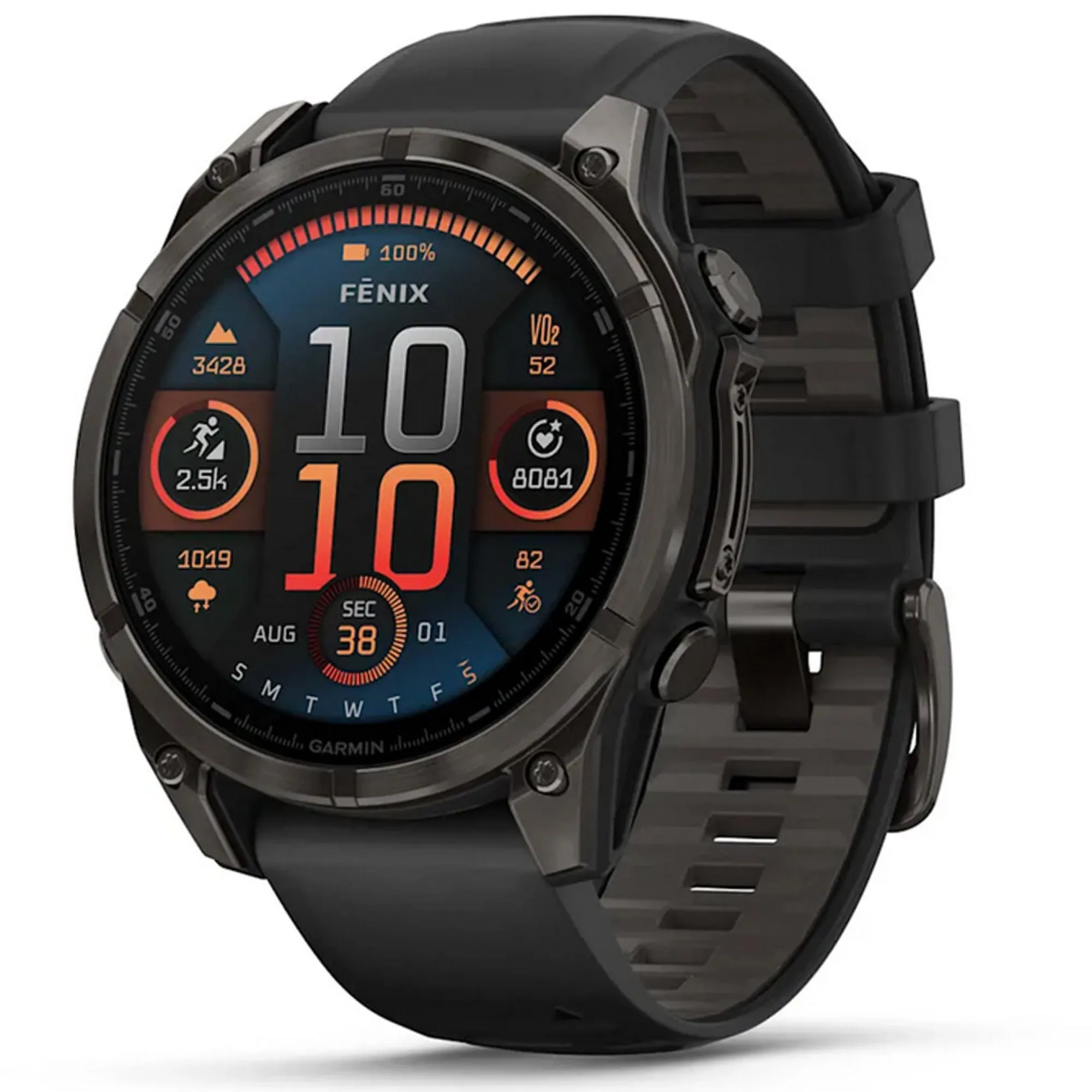 Garmin Contapassi E Gps Multisport|Contapassi E Gps Multisport*Fenix 8 47 mm AMOLED - Nero