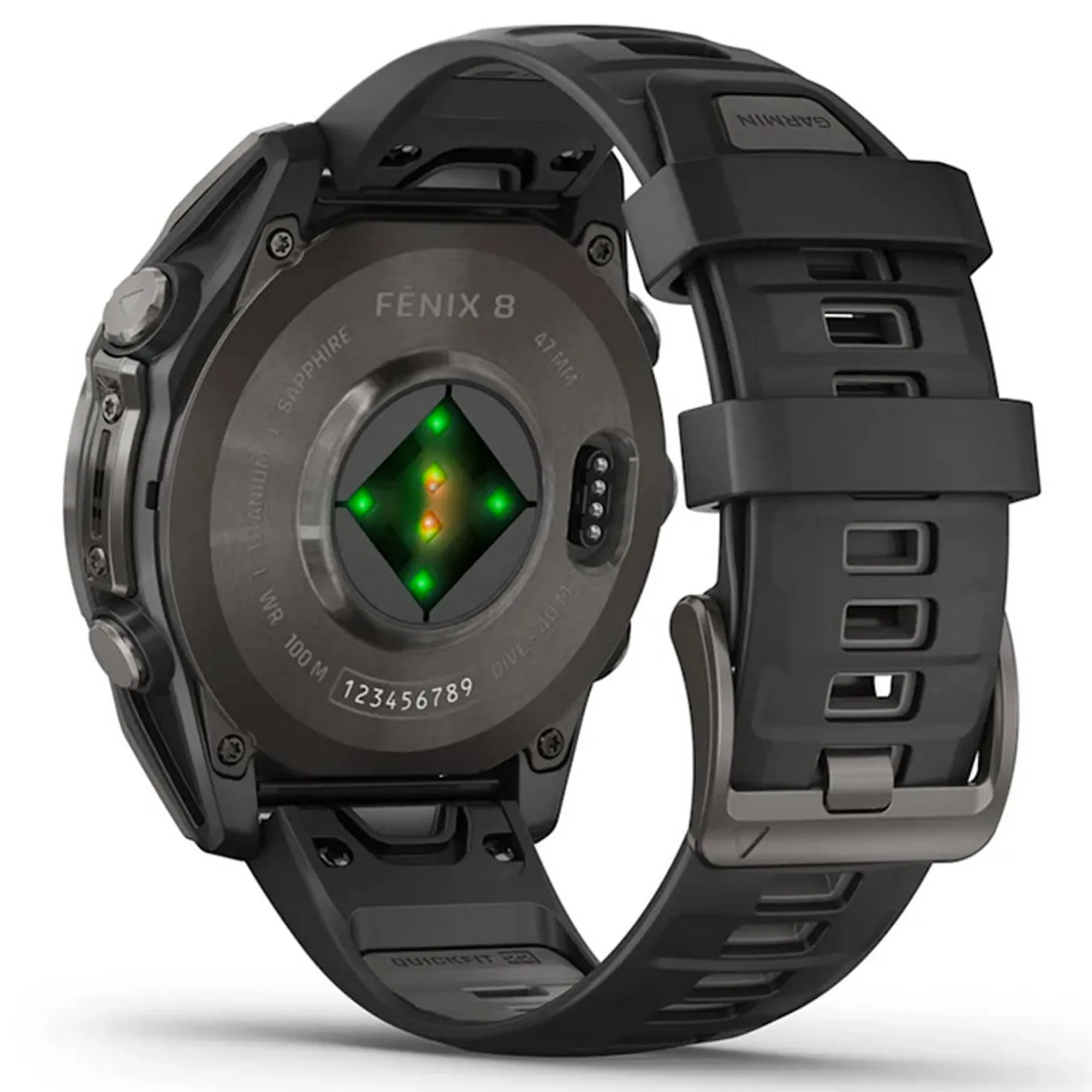 Garmin Contapassi E Gps Multisport|Contapassi E Gps Multisport*Fenix 8 47 mm AMOLED - Nero