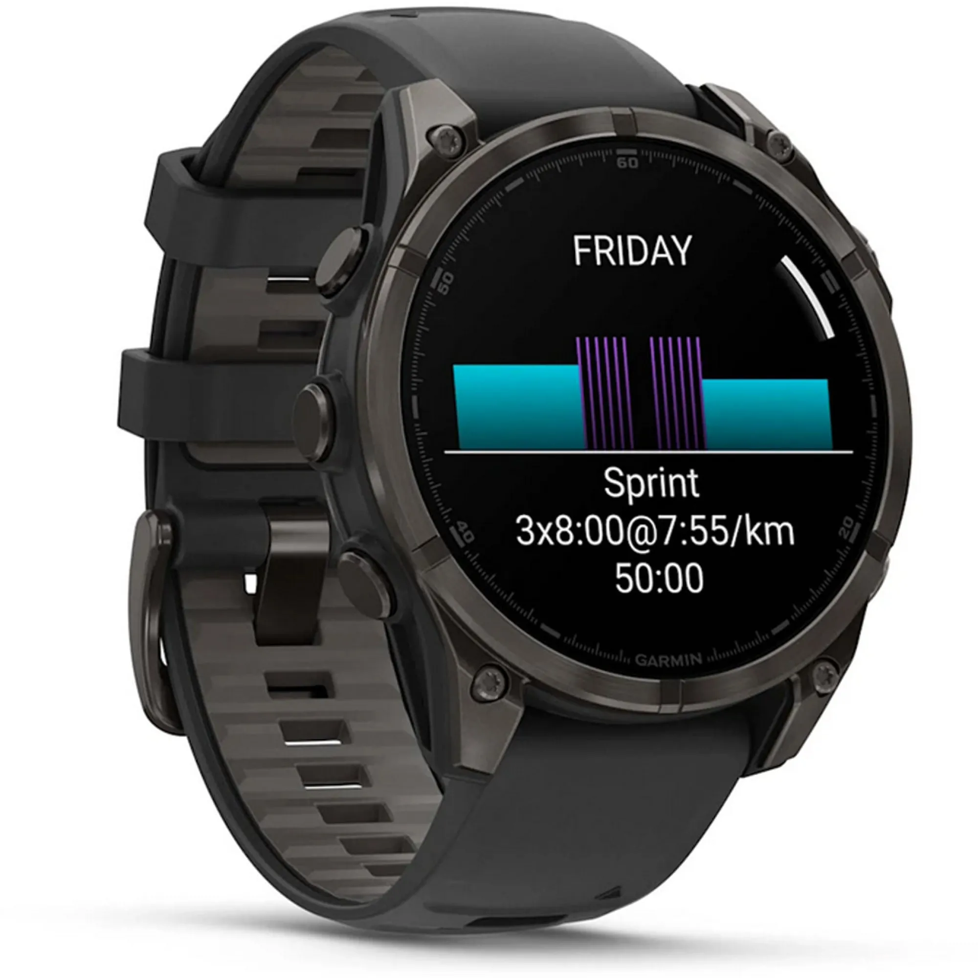 Garmin Contapassi E Gps Multisport|Contapassi E Gps Multisport*Fenix 8 47 mm AMOLED - Nero
