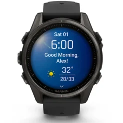 Garmin Contapassi E Gps Multisport|Contapassi E Gps Multisport*Fenix 8 43 mm AMOLED - Nero
