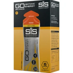 SiS Gel Energetici*Gel Pack Go Energy Isotonic 6x60ml - Arancia