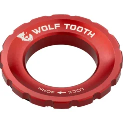 Ghiera Centerlock WolfTooth - Rosso