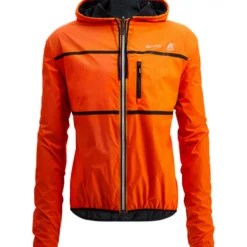 Uomo Santini Giacche*Giacca antivento reveribie x K-WAY - Arancio