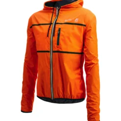 Uomo Santini Giacche*Giacca antivento reveribie x K-WAY - Arancio