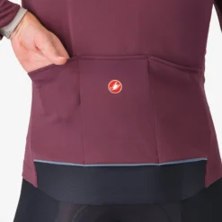Uomo Castelli Giacche*Giacca Apha 150 - Bordeaux