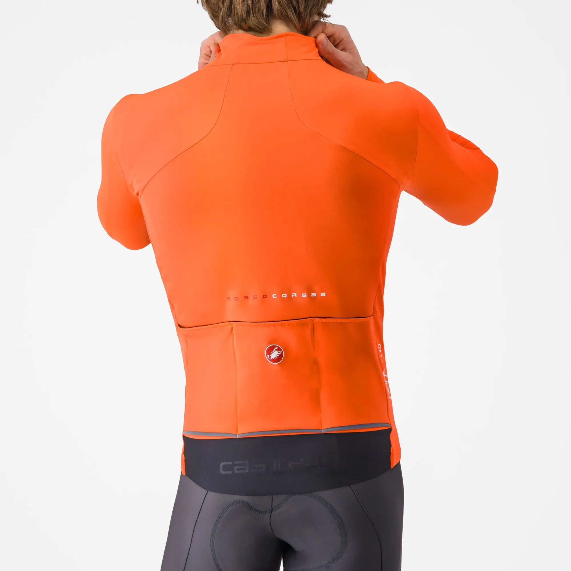 Uomo Castelli Giacche*Giacca Perfetto Air - Arancio