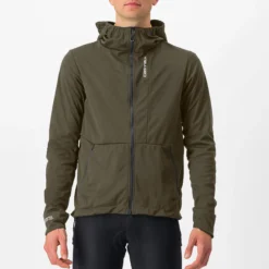 Uomo Castelli Giacche*Giacca Trai Hoodie -