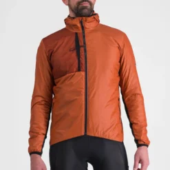 Uomo Sportful Giacche*Giacca Supergiara Puffy - Arancio