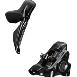 Kit freno a disco idraulico Shimano Dura-Ace ST-R9270-L + BR-R9270-F - Anteriore