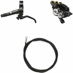 Kit freno a disco idraulico Shimano Saint BL-M820-B-L + BR-M820 - Anteriore