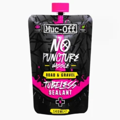 Muc-off Kit Tubeless E Liquido Sigillante|Manutenzione*Liquido Sigillante Road & Gravel - 140 ml