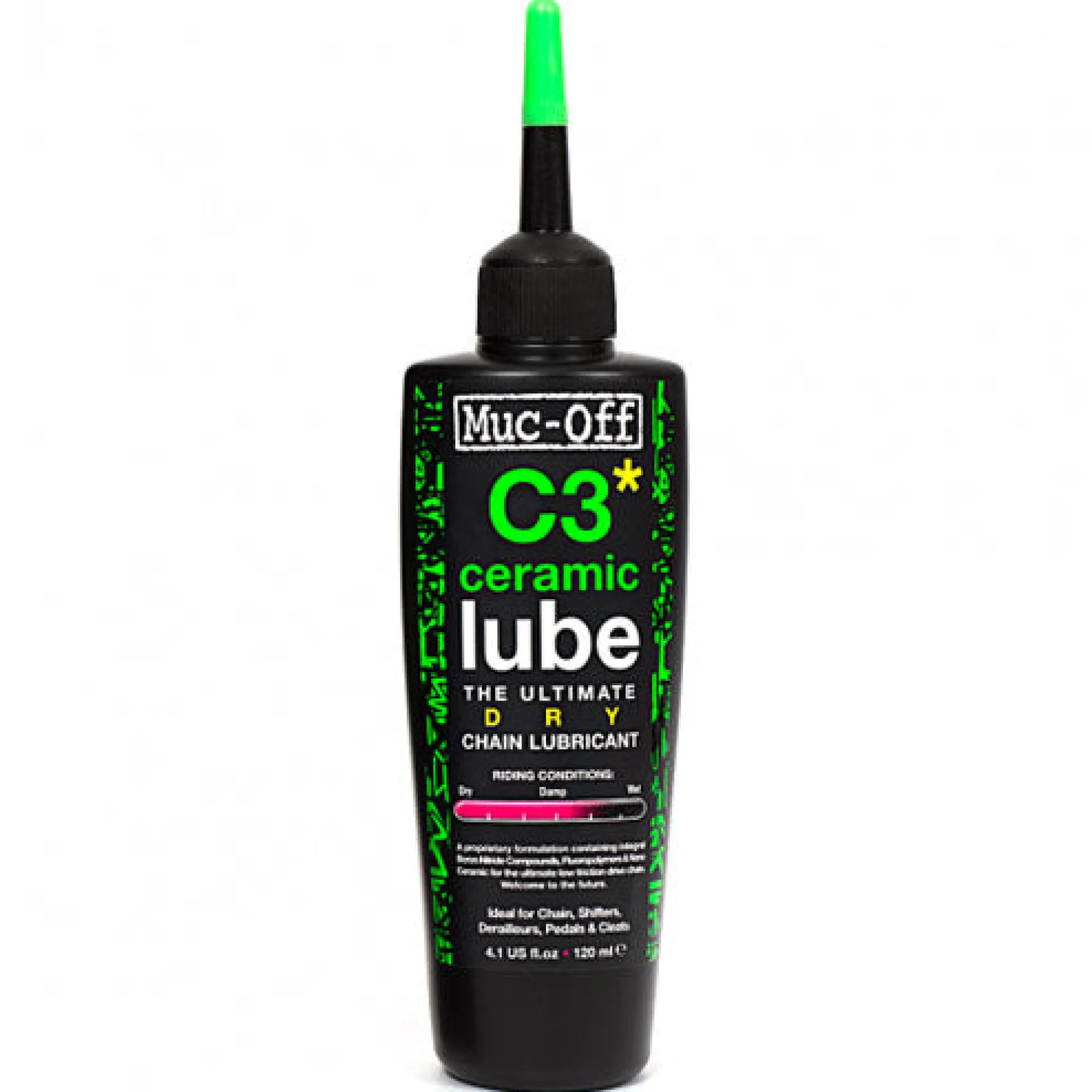 Muc-off Olio Lubrificante|Manutenzione*Lubrificante Catena Dry Ceramic Lube - 120 ml