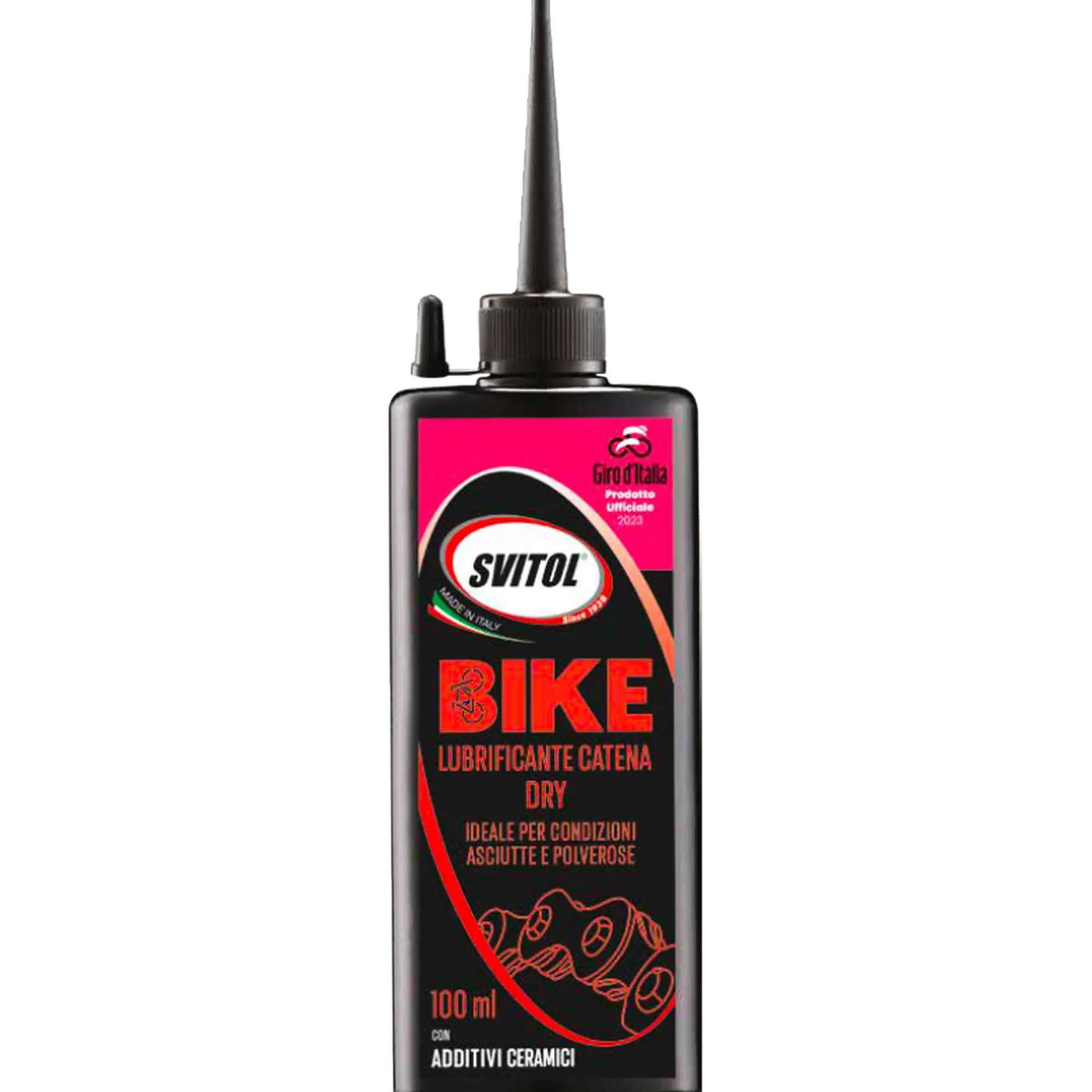 Svitol Olio Lubrificante|Manutenzione*Lubrificante catena Dry Giro d'Italia - 100 ml