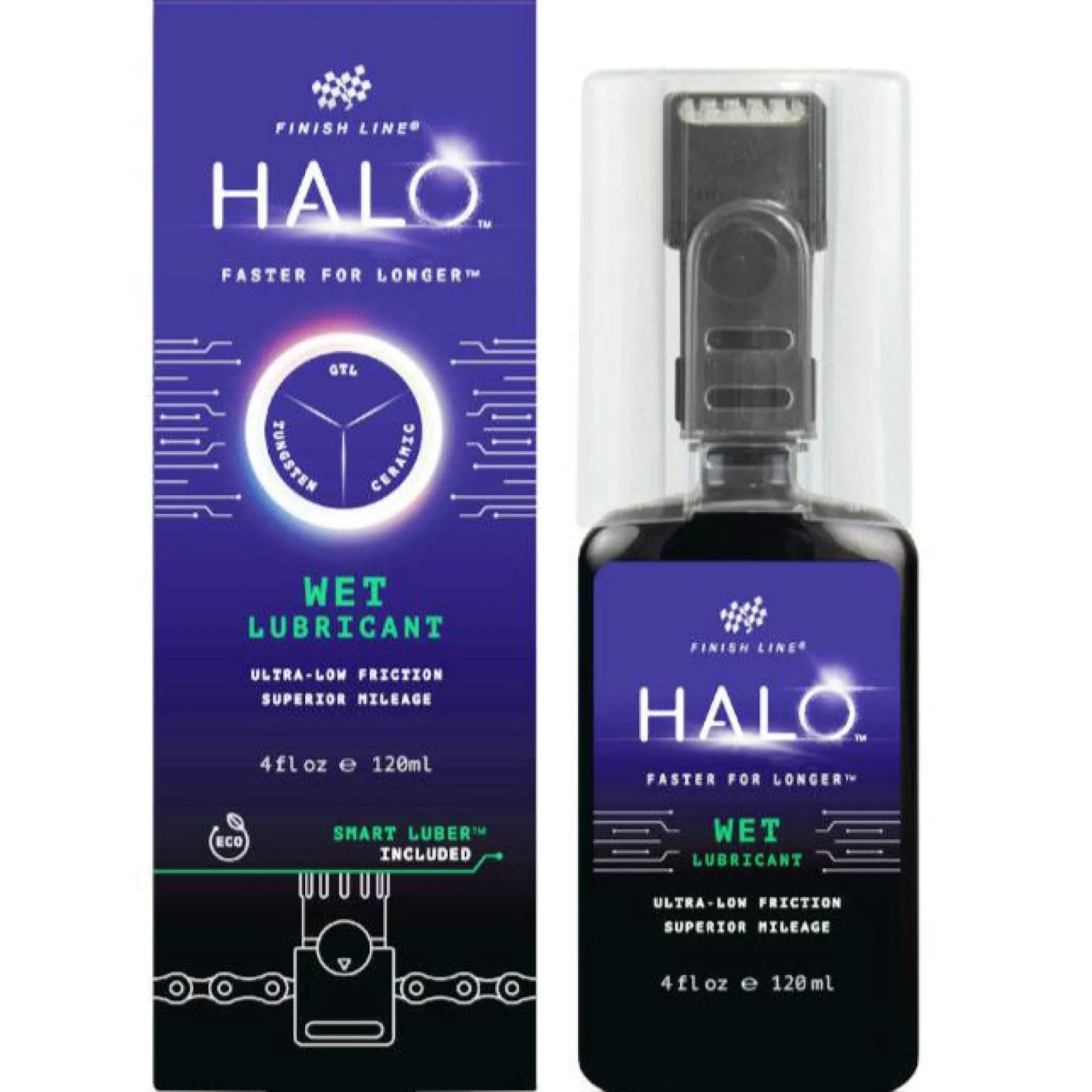 Finish Line Olio Lubrificante|Manutenzione*Lubrificante Halo Wet - 120 ml